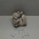 Amazon Basics 24 Medium Pocket Over-the-Door Hanging Shoe Organizer, Light Grey