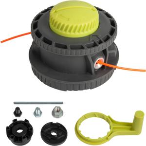 314608005 Trimmer Head Compatible with 2004-2025 Ryobi Reel Easy+ Bump Feed Straight Shaft RY15526 RY15527 RY15529