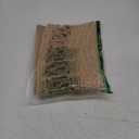 Boho Braided 1.5x3 Area Rug - Jute Natural Fiber Half Circle Rug for Living Room Entryway, Farmhouse, Home, Indoor Rug Jute Door mat for Bathroom, Kitchen (Beige 1.5 X 3 ft)