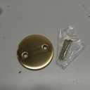 RP31556CZ Overflow Plate and Screws Drain Kit Replacement for Delta Tub, Champagne Bronze Color
