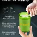 Scented Candles Set: Aromatherapy Candle for Home Fragrance | Long Lasting with 80 Hour Burn Time, 6.2oz | Natural Soy Candles Gifts for Women Men | 3 Pack Candle for Home Scented (Citrus Tea)