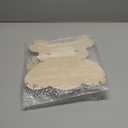 Wenqik 63 Pcs Elephant Baby Shower Guest Book Alternatives Set Baby Shower Decorations with Photo Frame Sonogram Frame Keepsake 60 Wood Slices Guest Book for Birthday