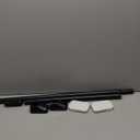 Tension Curtain Rods No Drilling, Extra Long Tension Rod 41-88 Inch, Heavy Duty Shower Curtain Rod for Outdoor Patio Bathroom Windows Room Divider, Adjustable, Anti-Slip, No Rust, Black