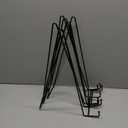 Decolore 4 Pack 16 Inch Black Plate Stand for Display Large Display Easel Table Top Easel for Picture, Decorative Plate, Book, Posters and Plaque