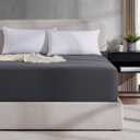 Kids Twin Bed Fitted Sheet Grey