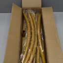 UDEAR 6.6FT Metal Arch Backdrop Stand,for Wedding Backgrounds Climbing Plants Event Decorations Outdoor Ceremonies,Gold