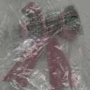 SIQITECHNO Metal Christmas Red Bow Wall Decoration Hanging Xmas Red Bow for Wreath Christmas Tree Topper Ornaments Outdoor Indoor Christmas Decorations for Party Front Door Porch Home