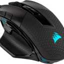 Corsair NIGHTSWORD RGB Gaming Mouse for FPS, MOBA - 18,000 DPI - 10 Programmable Buttons - Weight System - iCUE Compatible - Black