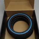8.5x2.0 Solid Tire, 50/75-6.1 8 1/2x2 Replacement Tire, 8.5 Inch Scooter Tire Fit for Gotrax GXL V2 iScooter i9/ i8 isinwheel S9 pro, Abrasion and explosion-proof, Blue 2pcs