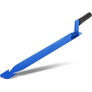 Shingle Slaters Ripper, Steel Roof Ripper Shingle Remover Slate Puller Rip Slate Slating Nail Remover for Slaters Roofers Roofing(Blue,23 Inch)