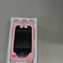 WEOLULI Kids Smart Phone with Dual Camera, Game & Music Player, Toddler Learning Play Toy Cell Phone, Gifts for Girls, Christmas, Birthday, Age 3-10, Light Pink