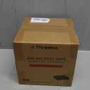 Azdele 4x4 Heavy Duty Aluminum Pyramid Post Caps Cover for 4x4 Nominal Wood Post(True 3.5" x 3.5"), with Matte Finish Powder Coated Surface, for Fence Wood Post of Decks or Corridors Black 4 Pack