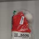 CCINEE Kids Santa Hat,Christmas Santa Velvet Plush Red Hat for Holiday Home Decoration Xmas Party Supplies, 1 Pack