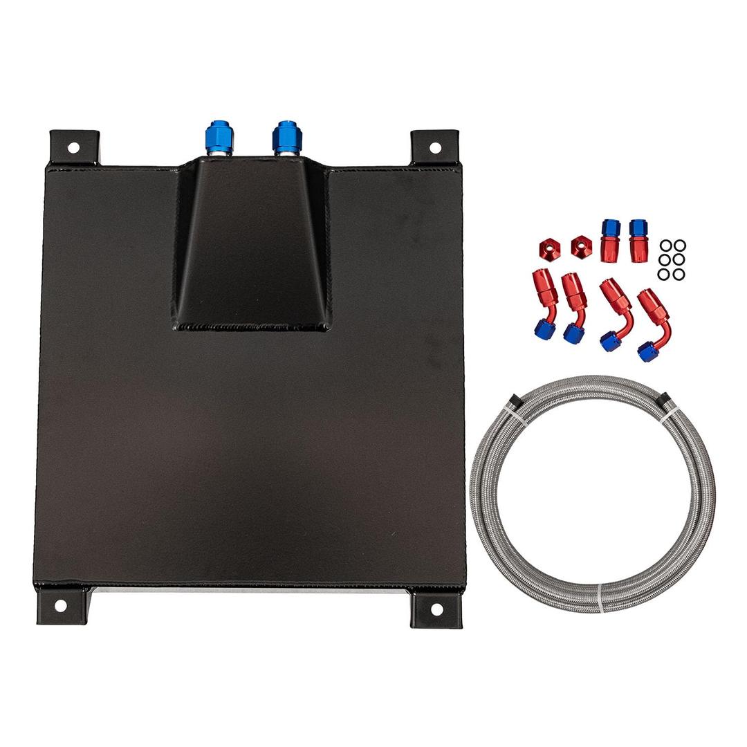 10 Gallon Fuel Tank Race Fuel Cell Gas Tank w/ Cap & Level Sender