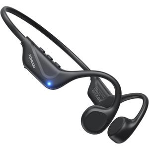 Bone Conduction Headphones,Open Ear Headphones,Wireless Headphones with Mic,Bluetooth 5.4,10H Playtime & IPX5 Waterproof,Sports Headphone for Running & Outdoor