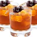 Restaurantware-Bev Tek 12 Ounce Whiskey Glasses, 48 Double Old Fashioned Cocktail Glasses - Dishwashable, Clear Polycarbonate Beverage Glasses, Shatterproof, For All Kinds Of Beverages