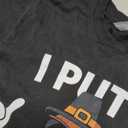 I Put Turkey in That Oven Thanksgiving Baby Announcement T-Shirt, M