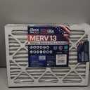BNX TruFilter 15x20x1 Air Filter MERV 13 (4-Pack) - MADE IN USA - Electrostatic Pleated Air Conditioner HVAC AC Furnace Filters for Allergies, Pollen, Mold, Bacteria, Smoke, Allergen, MPR 1900 FPR 10