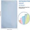 Microfiber Gym Towels - Quick Dry, Highly Absorbing, Odor-Free, for Women & Men - Gym Towel for Hot Yoga, Tennis, Working Out, Camping, Set of 5 Pastel (Pastel Colors, 5Pack - 16 * 27Inch)