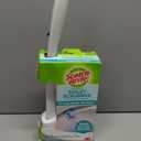 Scotch-Brite Disposable Toilet Scrubber Starter Kit, Disposable Refills with Built-In Bleach Alternative, Includes 1 Handle, Storage Caddy and 5 Refills