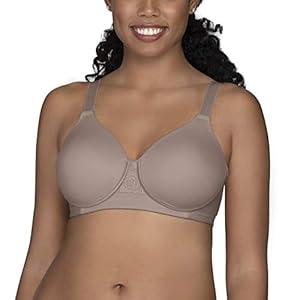 Vanity Fair Women's Beauty Back Full Figure Wirefree Bra 71380, Toasted Coconut, 40DD