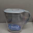 Brita Small 6 Cup Water Filter Pitcher, 1 BritaPlus Filter, Metro, Stone Blue 