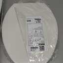 KOHLER 20110-96 Brevia, Slow Close Toilet Seat, Elongated Toilet Seat, Grip-Tight Bumpers Quick-Attach Hardware, Biscuit