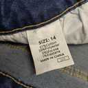 Sidefeel Women's Capri Jeans High Waisted 2025 Summer Fashion Straight Leg Raw Hem Denim Capri Pants (14, Blue)