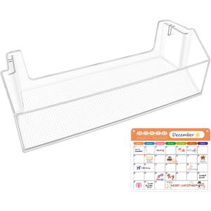 Upgraded W11239961 W10900538 Refrigerator Door Shelf Bin Replacement Compatible with Whirlpool Refrigerator Door Shelf Parts WRS321SDHW01 WRS315SDHM05 WRS311SDH WRS321SDH WRS325SDH Door Shelves