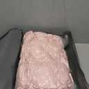 Cottonblue Weighted Blanket Queen Size 15lbs, Sherpa Weighted Blankets for Adults, Fuzzy Soft Flannel Bedding Blanket Throw, Cozy Plush Blanket for Sofa Bed, 60 x 80 inches, Blush Pink