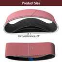 3" x 21" Sanding Belts for Belt Sander, Assorted Grits 12 Pcs (3 Each of 80 120 150 240), Aluminum Oxide Sanding Belts for Woodworking Metal Polishing Knife Sharpening
