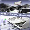 Dual Type-C 4 in 2 USB A/C Multi Charging Cable, Charging Cords for Multiple Devices with Dual Type-C/IP/Micro USB Cable, Multiple Phone Charger Cord for iPhone17-11/Android/Travel/Car/Home- 2Pcs 5FT