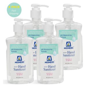 8 Fl. Oz. Advanced Hand Sanitizer Gel with 62% Alcohol Based,4 Pack