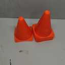 7 Inch Plastic Traffic Cones Sport Training Agility Marker Cone for Soccer, Skating, Football, Basketball, Indoor and Outdoor Games (Orange, 12 Pack)