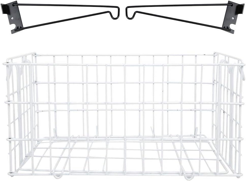 01 Wheelchair Basket, Metal Wheelchair Rear Basket, for Shopping, Travel, General Wheelchairs, Home,