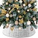 Christmas Tree Collar, 26 Inch Christmas Tree Basket Base Collar Bottom Cover Xmas Tree Collars for Artificial Trees