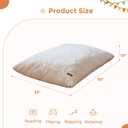 MAXYOYO 3 in 1 Kids Bean Bag Chair Bed, Child Floor Sofa for Gaming, Reading, Faux Fur Floor Mattress with High-Density Foam Filling for Living Room Bedroom, 50"x35"