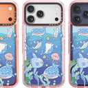 Bouvardia for iPhone 17 Pro Case, Compatible with Magsafe, Cute Girly Design for Women, Shockproof & Aesthetic, Ocean World