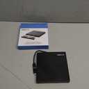 Amicool External DVD Drive USB 3.0 USB C CD Burner CD/DVD +/-RW Optical Drive, Slim Portable DVD CD ROM Rewriter Writer Duplicator for Laptop Desktop PC Windows 11/10/8/7 MacBook Mac Linux OS Apple