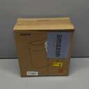 Small Bathroom Trash Can with Lid, 2.6 Gallons / 10 L Slim Plastic Garbage Bin with Pop-Up Lid, Mini Waste Basket Can Dog Proof for Kitchen, Bedroom, Office, Laundry, Toilet, Rv, White