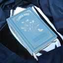 College Rule Journal Notebook for Women Girls, 216 Pages Journals for Writing A5 Hardcover Notebook for School, Note Taking, Journaling (Blue)