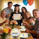 2 x White Graduation Decorations 2026 Deals,9 Inch White Plates and Napkins Set of 20, Class of 2026 Plates and Napkins for Congrats Grad Party Decorations