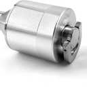 Kitchen Spice GrinderSuperfine GrindingPepper Grinder Set, Silver 1.75 inch