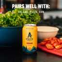 Athletic Brewing Company Craft Non Alcoholic Beer, Golden With Honey & Citrus Notes, Pair With Pizza or Salad, Vegan, Low Calorie, Hoppy, Upside Dawn, 12 Pack, 12 FL Oz Cans