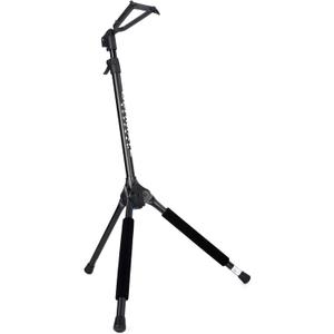 Ultimate Support GS-100+ Genesis Series Plus Guitar Stand w/ Locking Legs, Hanging Yoke, and One-Touch Lock Mechanism
