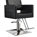 L'aimefois Salon Chair for Hair Stylist- 360° Swivel, Capacity 330 LBS with Heavy Duty Hydraulic Pump, Height Adjustable Barber Chair, for Barbershop, Home Hairdresser(Black)