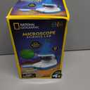 NATIONAL GEOGRAPHIC Microscope for Kids - Science Kit with an Easy-to-Use Kids Microscope, Up to 400x Zoom, Blank and Prepared Slides, Rock & Mineral Specimens, STEM Project Toy