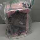 Refrze Pet Carrier Airline Approved, Cat Carriers for Medium Small Cats, Soft Dog Carriers for Dogs, TSA Approved Pet Carrier for Cats Dogs of 15 Lbs, Puppy Carrier,Pink (17.0"L x 12.0"W x 11.0"H)