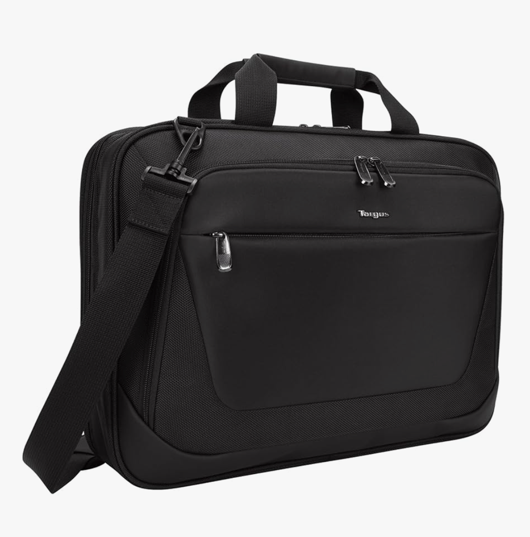 Targus CityLite Laptop Briefcase Shoulder Messenger Bag for 15.6-Inch Laptop, Black (TBT053US)