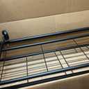 EAGMAK Heavy Duty Clothing Racks for Hanging Clothes 720 Lbs, Rolling Clothes Rack Double Rod Garment Rack with Lockable Wheels, Metal Closet Organizer for Bedroom, Laundry, Retail, Black